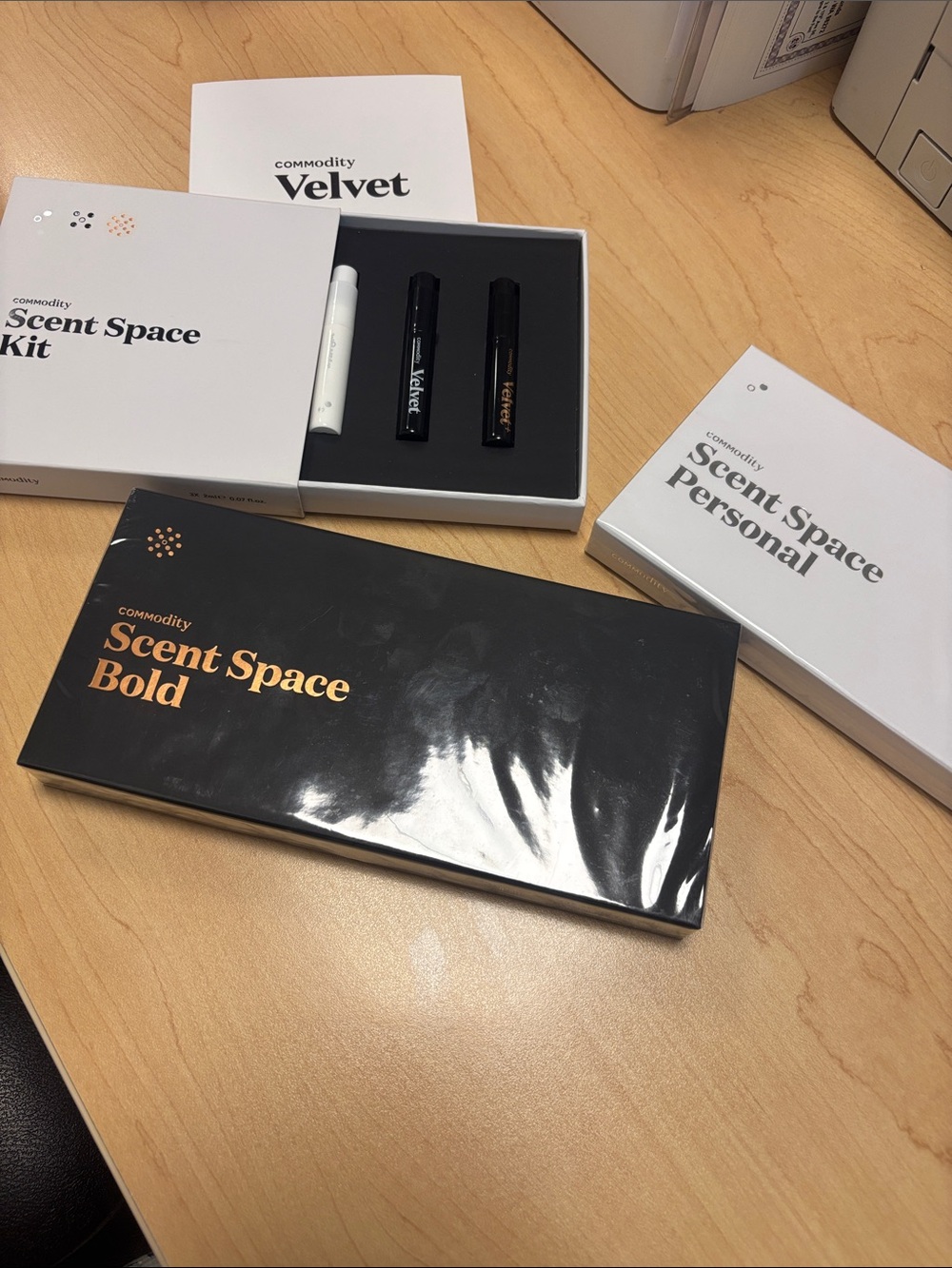 Commodity Scent Space Personal, Bold and scent space kit velvet, Fragrance Set -